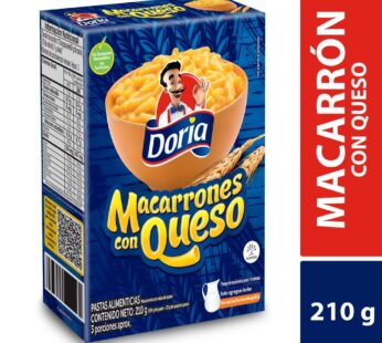 Macarrón Con Salsa De Queso DORIA 210 gr